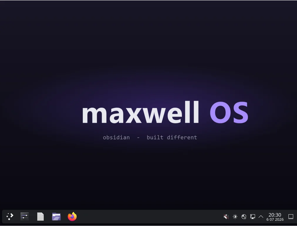 MaxwellOS screenshot